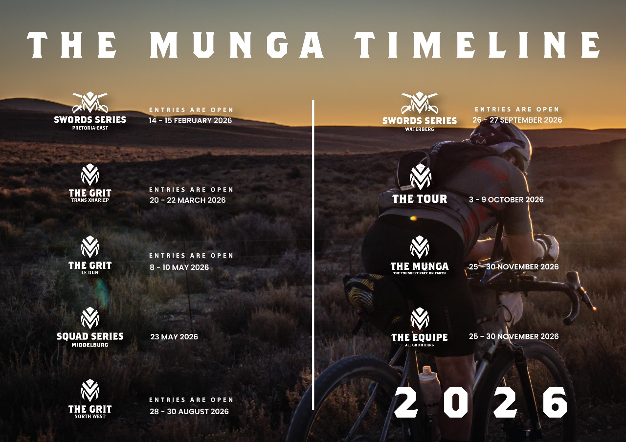 Many thanks Jack for this quick overview of all the MUNGA dates for 2026 which means now you have no more excuses to postpone the inevitable!