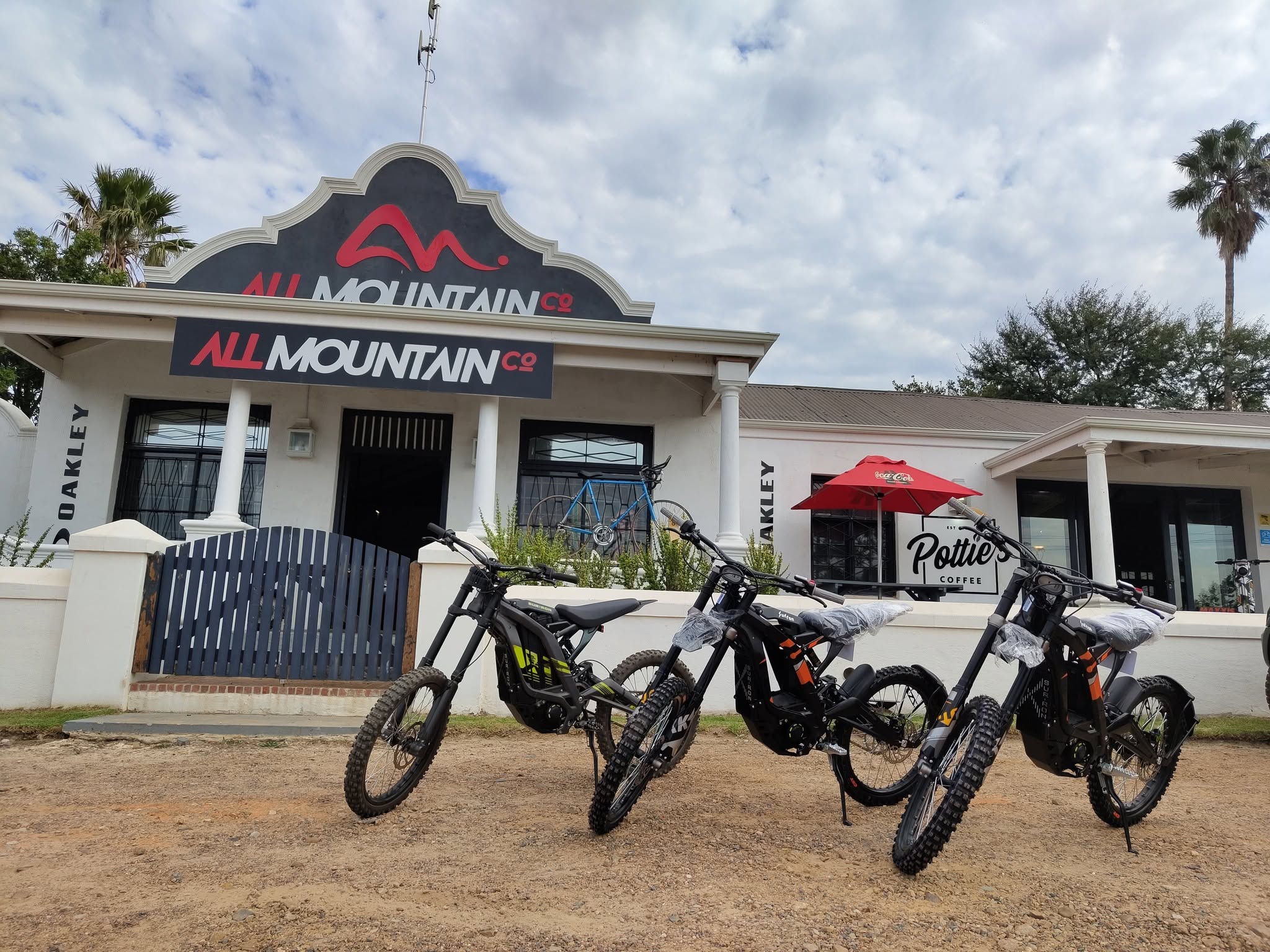 All Mountain Co in Franschhoek, Swellendam, Robertson Route 62 and Riversdal close to Stilbaai - send your bicycle to and from them all!