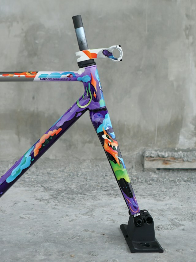 Paint by Jared in Mowbray CPT is arguably your 1st point of contact for getting a new paint job on your bicycle frame - original or custom!
